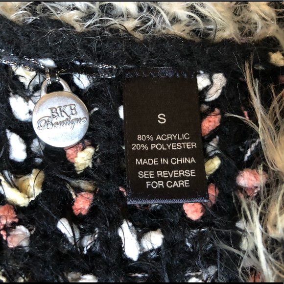 BKE Boutique Multicolored cardigan sweater (SM) - Picture 6 of 8